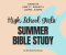 hs girls summer study