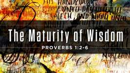 Maturity of Wisdom