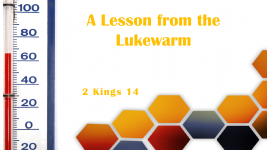 Lessons from the Lukewarm